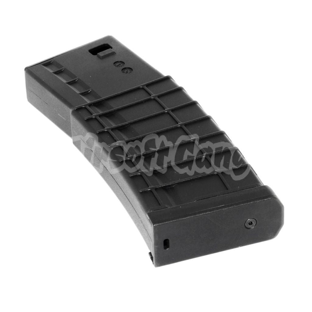 Airsoft CYMA 150rd Plastic Waffle Mag Mid-Cap Magazine for CYMA, APS, D-Boys, JG, Golden Eagle, E&C, G&P, ICS, Classic Army, Tokyo Marui M4 M16 Series AEG Black