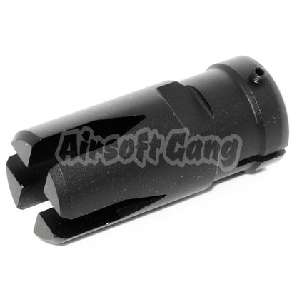 JG Golden Eagle 51mm G36 Muzzle Brake Flash Hider -14mm CCW Black