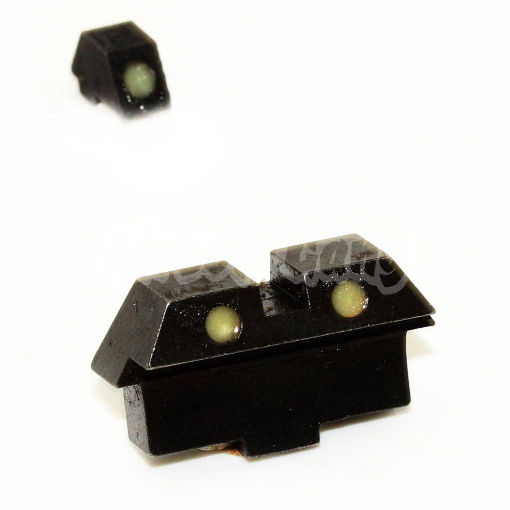 Airsoft 5KU Metal Front Rear Night Sight For Tokyo Marui G17 Pistol GBB