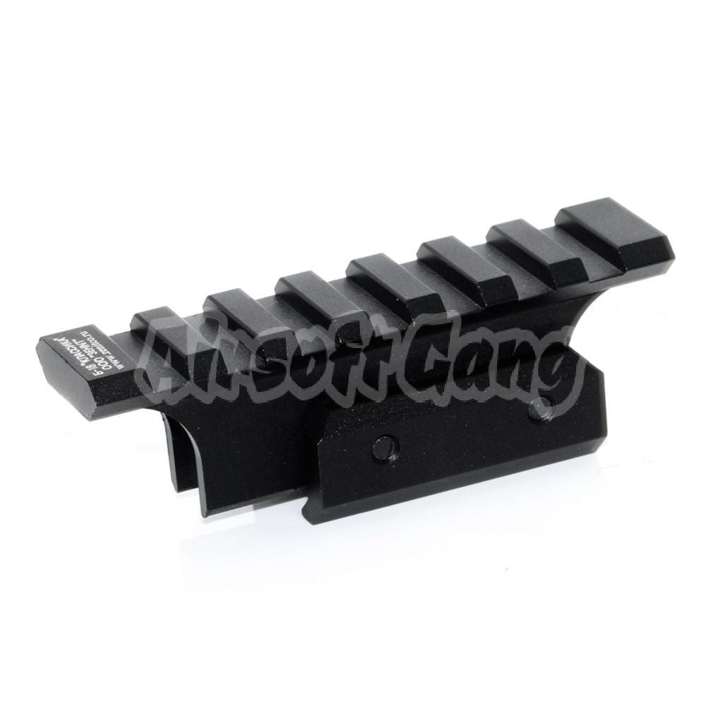 Airsoft 5KU B-18 Krink Classic Upper Rail For GHK LCT Tokyo Marui AKS74U Black