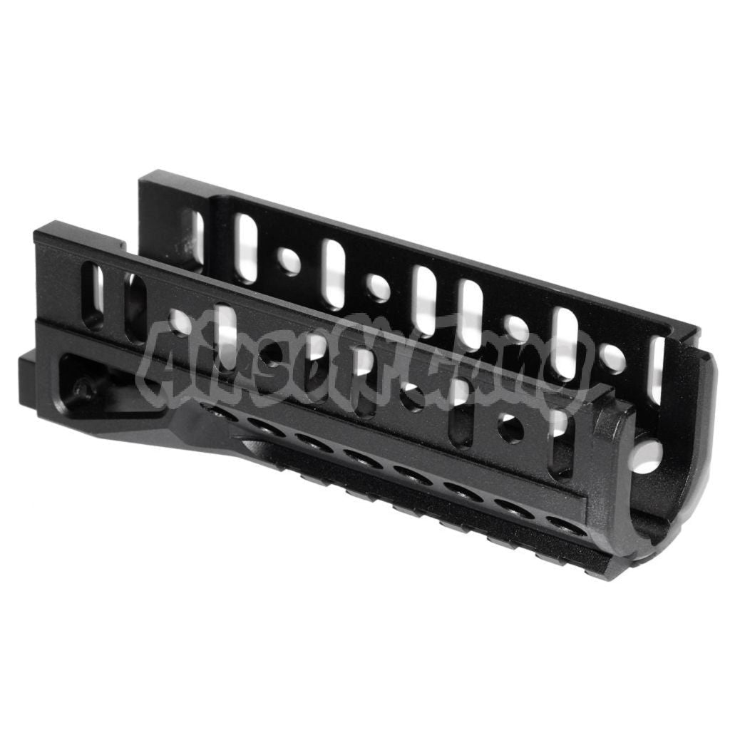 5KU 124mm B-11U Classic Lower Handguard Rail System for LCT GHK CYMA D-Boys E&L Tokyo Marui AKS-74U Series AEG GBB Rifle Black