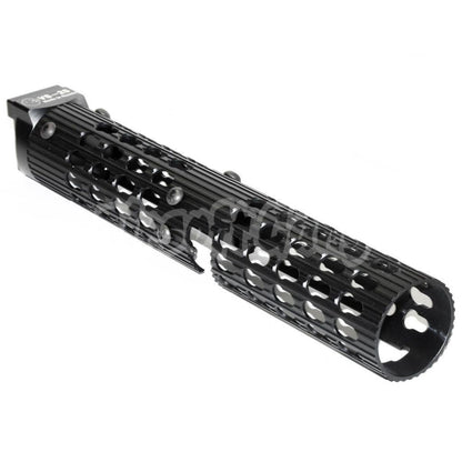 Airsoft 5KU VS-25 Tubular Keymod Handguard for AK102 AK104 AK105 Series AEG Black