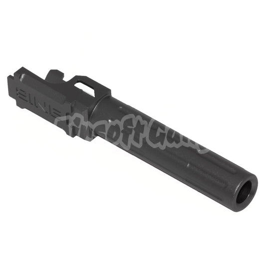 Airsoft 5KU 98mm/102mm 9INE Style Non-Threaded Outer Barrel for Tokyo Marui G19 GBB Black