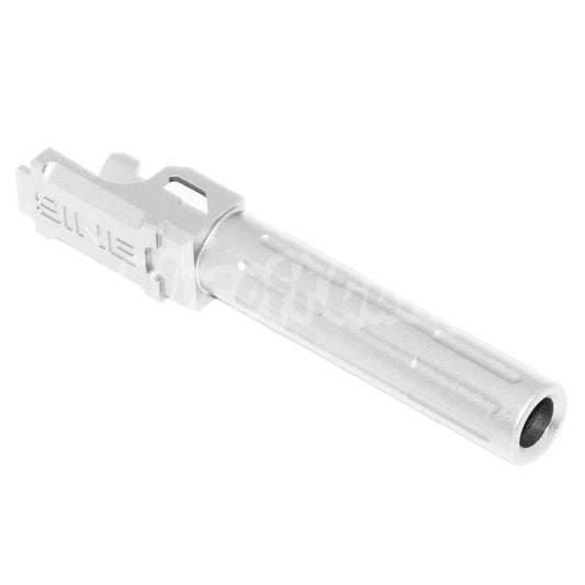 Airsoft 5KU 98mm/102mm 9INE Style Non-Threaded Outer Barrel for Tokyo Marui G19 GBB Silver