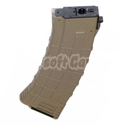 Airsoft CYMA 500rd Polymer Hi-Cap Magazine For CYMA APS D-Boys ICS JG G&P Tokyo Marui AK Series AEG Dark Earth Tan