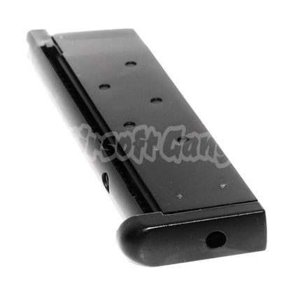 Armorer Works AW 16rd Tactical Gas Magazine for EMG SAI Red / AW NE Series / WE Single Stack 1911 GBB Pistol Airsoft Black