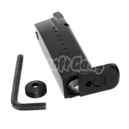 Airsoft EMG Licensed Hudson™ 25rd Co2 Magazine for EMG Hudson H9 Series GBB Pistols Black