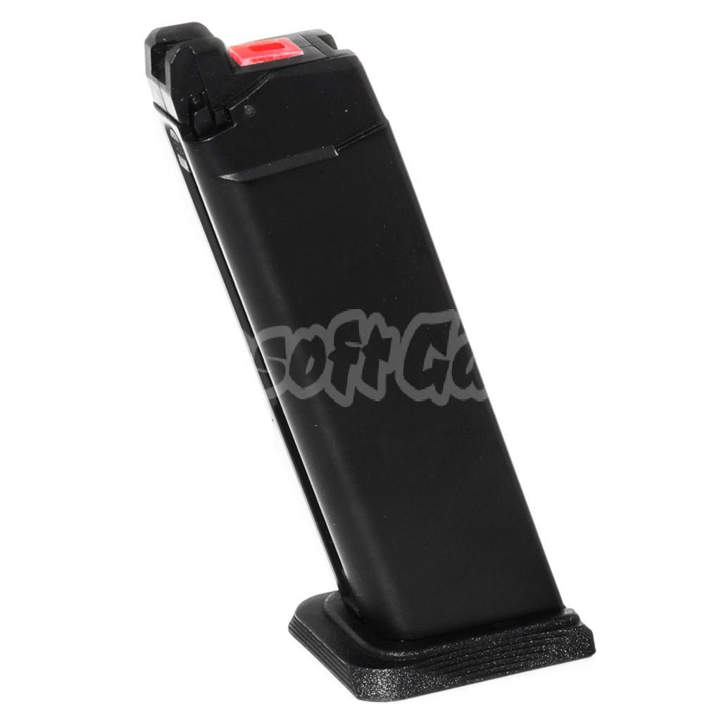 Airsoft EMG SAI™ BLU 25rd Co2 Magazine for ISSC M22 / EMG SAI BLU / APS / ARMY / BELL / UMAREX / Elite force / VFC / AW / WE / Tokyo Marui G17 G18C G-Series GBB Pistol Black