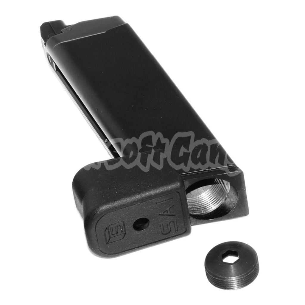 EMG Licensed SAI™ BLU 25rd Co2 Magazine for EMG SAI BLU COMPACT / AW / WE / Tokyo Marui G19 G23 G26 Series GBB Pistol Black