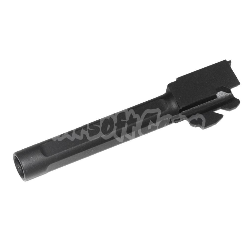 Airsoft EMG Licensed SAI™ BLU 115mm/119mm Outer Barrel -14mm CCW for APS XTP / EMG SAI BLU Series GBB Pistols Black