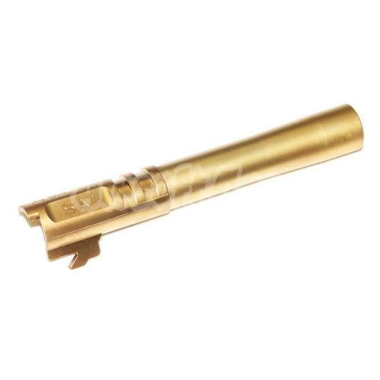 Airsoft EMG Licensed SAI™ 2011 DS 123mm/127mm Outer Barrel for EMG SAI 2011 DS 5.1 Hi-Capa GBB Pistols Gold