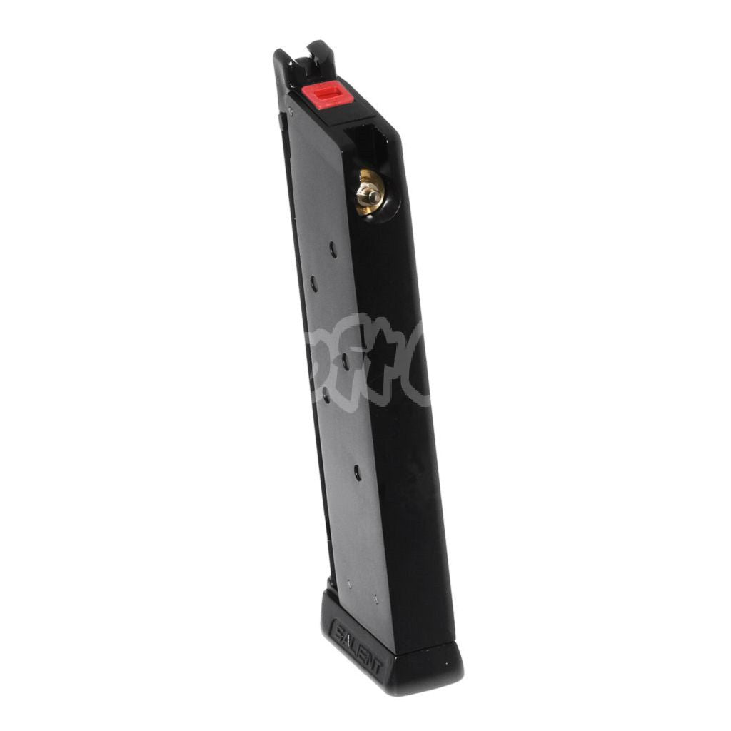 EMG Licensed SAI™ RED 16rd Tactical Gas Magazine for EMG SAI Red / AW NE Series / WE Single Stack 1911 GBB Pistol Airsoft Black