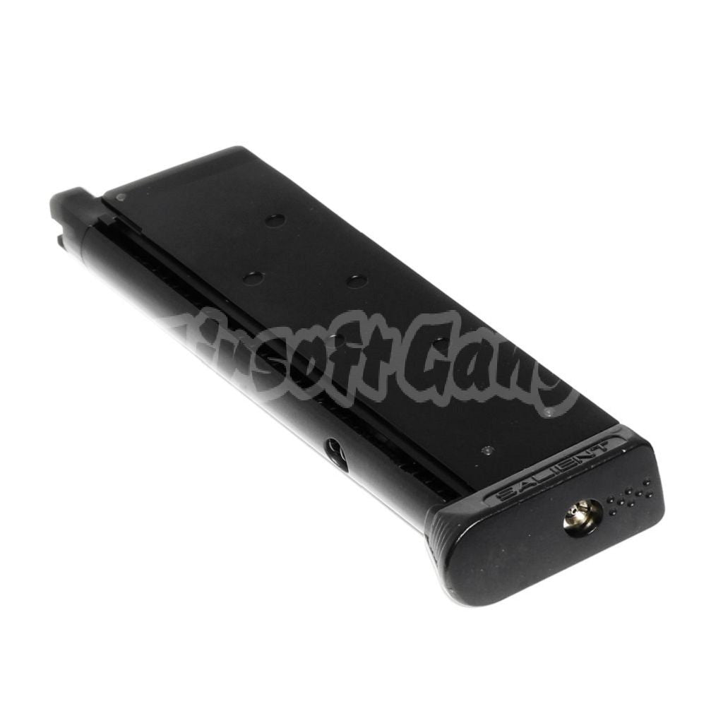 EMG Licensed SAI™ RED 16rd Tactical Gas Magazine for EMG SAI Red / AW NE Series / WE Single Stack 1911 GBB Pistol Airsoft Black