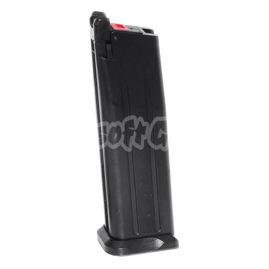 Airsoft EMG SAI™ RED-H 30rd Gas Magazine for ARMY R501 R601 / KJ KP-05 / Zeon / EMG SAI STI TTI / AW / WE / Tokyo Marui Hi-Capa GBB Pistol Black