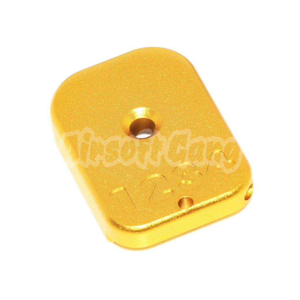 Airsoft Armorer Works AW Custom CNC Magazine Base Plate for Hi-Capa GBB Gas Magazine Gold