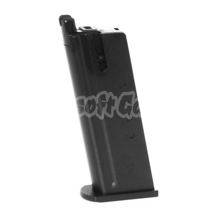 Airsoft WE (WE-TECH) 27rd Gas Magazine For WE CYBERGUN Thompson Desert Eagle L6 version .50AE GBB Pistol Black