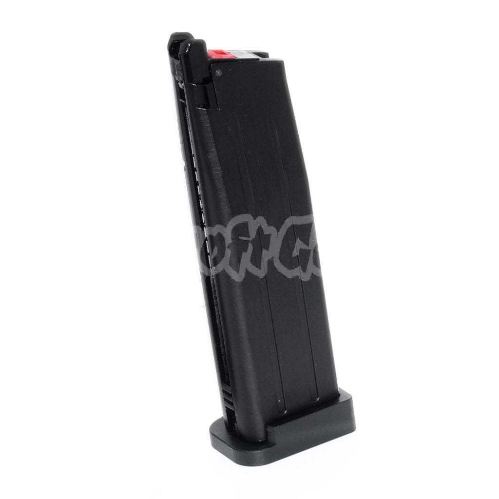 Airsoft EMG TTI 2011 COMBAT MASTER 30rd Co2 Magazine for ARMY R501 R601 / KJ KP-05 / Zeon / EMG SAI / AW / WE / Tokyo Marui Hi-Capa GBB Pistol Black