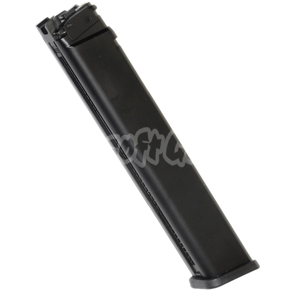 Airsoft WE (WE-TECH) 50rd Gas Magazine Straight Mag for WE PCC Type 888 888C RARS R5C M4 M16 Series GBB Rifle Black