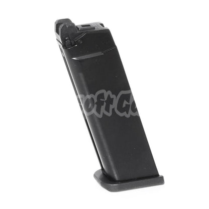 Airsoft WE (WE-TECH) 25rd Gas Magazine for ISSC M22 / EMG SAI BLU / APS / ARMY / BELL / UMAREX / Elite force / VFC / AW / WE / Tokyo Marui G17 Gen5 G18C G-Series GBB Pistol Black