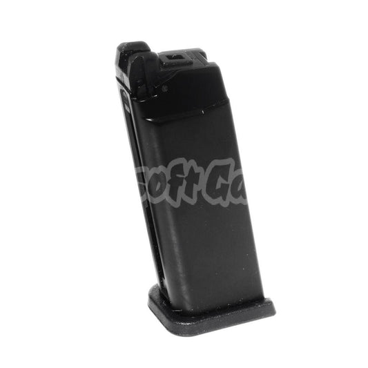 Airsoft WE (WE-TECH) 20rd Gas Magazine for EMG SAI BLU COMPACT / AW / WE / Tokyo Marui G19 G23 G26 Series GBB Pistol Black