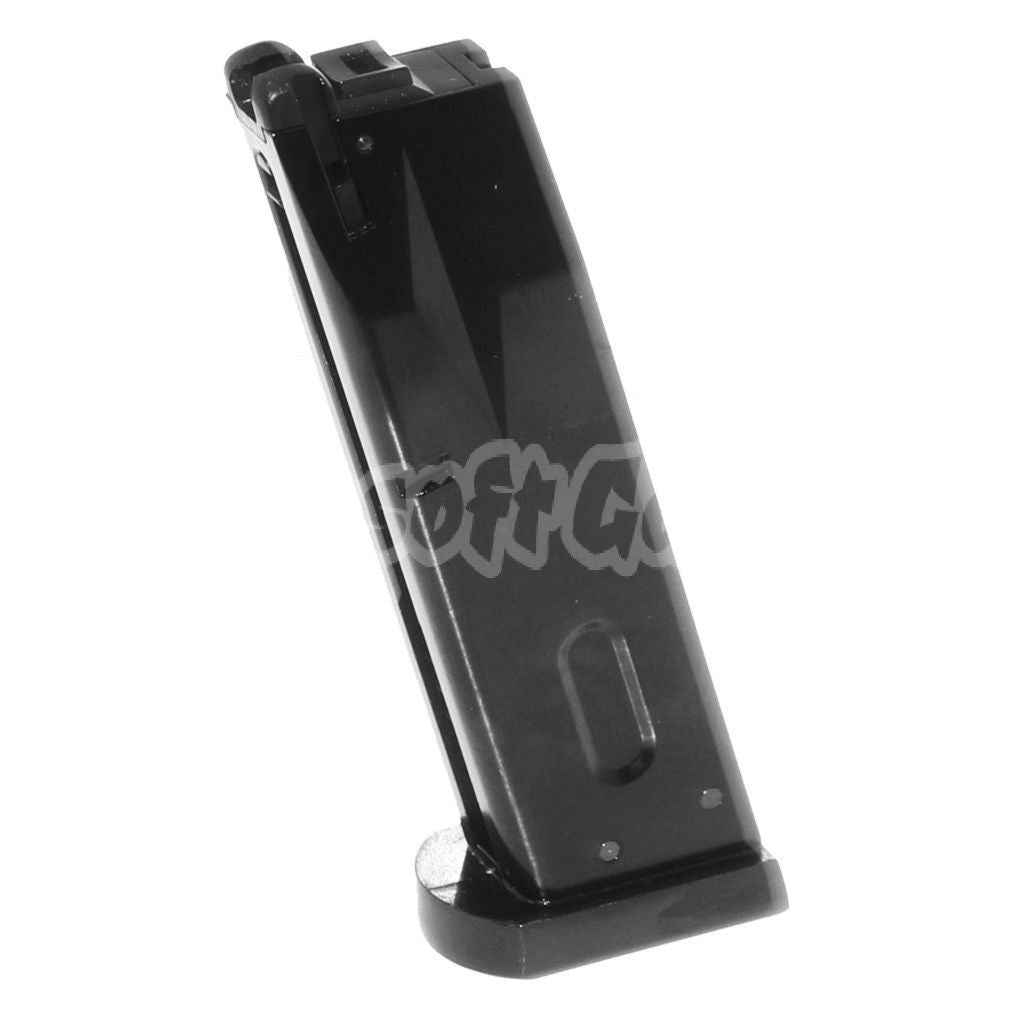 Airsoft WE (WE-TECH) 26rd Gas Magazine for AW MB Series / KJW / Tokyo Marui / WE 902 M9 M92 GBB Pistol Black