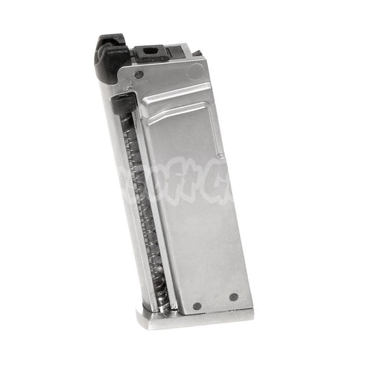 Airsoft WE (WE-TECH) 7rd Gas Magazine for Cybergun COLT JUNIOR .25 Mighty Mouse WE CT25 GBB Pistol silver