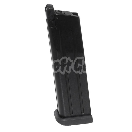 Airsoft WE (WE-TECH) 30rd Gas Magazine 4.3 for ARMY R501 R601 / KJ KP-05 / Zeon / EMG SAI STI TTI / AW / WE / Tokyo Marui Hi-Capa GBB Pistol Black