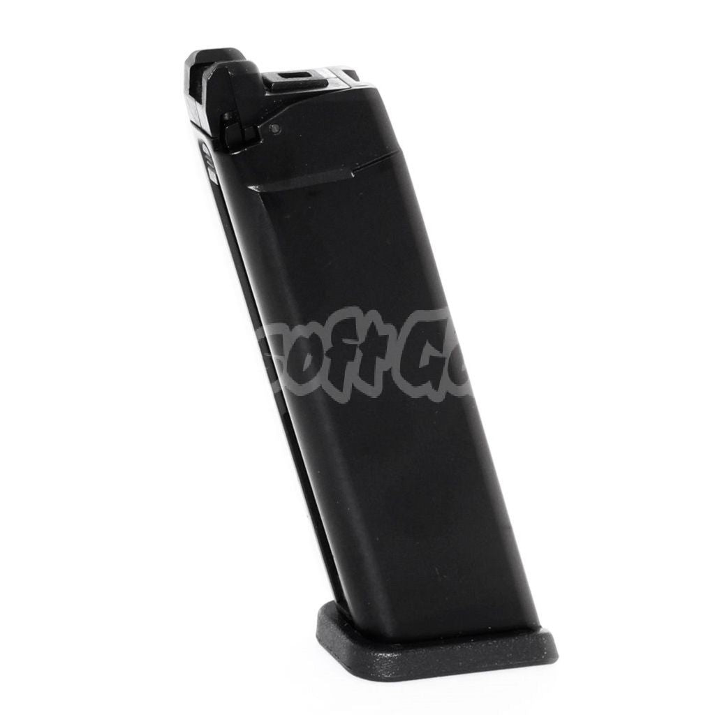 Airsoft WE (WE-TECH) 25rd Co2 Magazine for ISSC M22 / EMG SAI BLU / APS / ARMY / BELL / UMAREX / Elite force / VFC / AW / WE / Tokyo Marui G17 G18C G-Series GBB Pistol Black