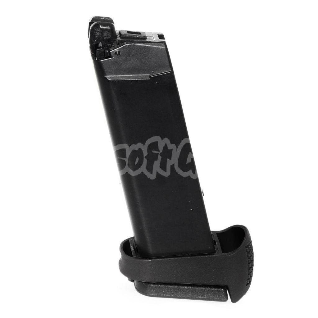 Airsoft WE (WE-TECH) 25rd Co2 Magazine Valve Key Grip Extension Set for ISSC M22 / EMG SAI BLU / APS / ARMY / BELL / UMAREX / Elite force / VFC / AW / WE / Tokyo Marui G17 G18C G-Series GBB Pistol Black