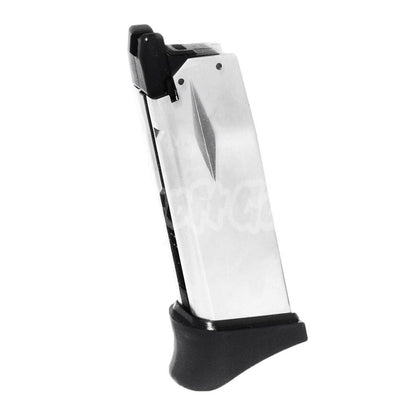 Airsoft WE (WE-TECH) 14rd Gas Magazine for Air Venturi Springfield Armory WE XDM COMPACT 3.8 Series GBB Pistol Silver/Black