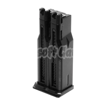 Airsoft WE (WE-TECH) 32rd Double Barrel Gas Magazine for WE Double Barrel MAKAROV PMM Series GBB Pistol Black