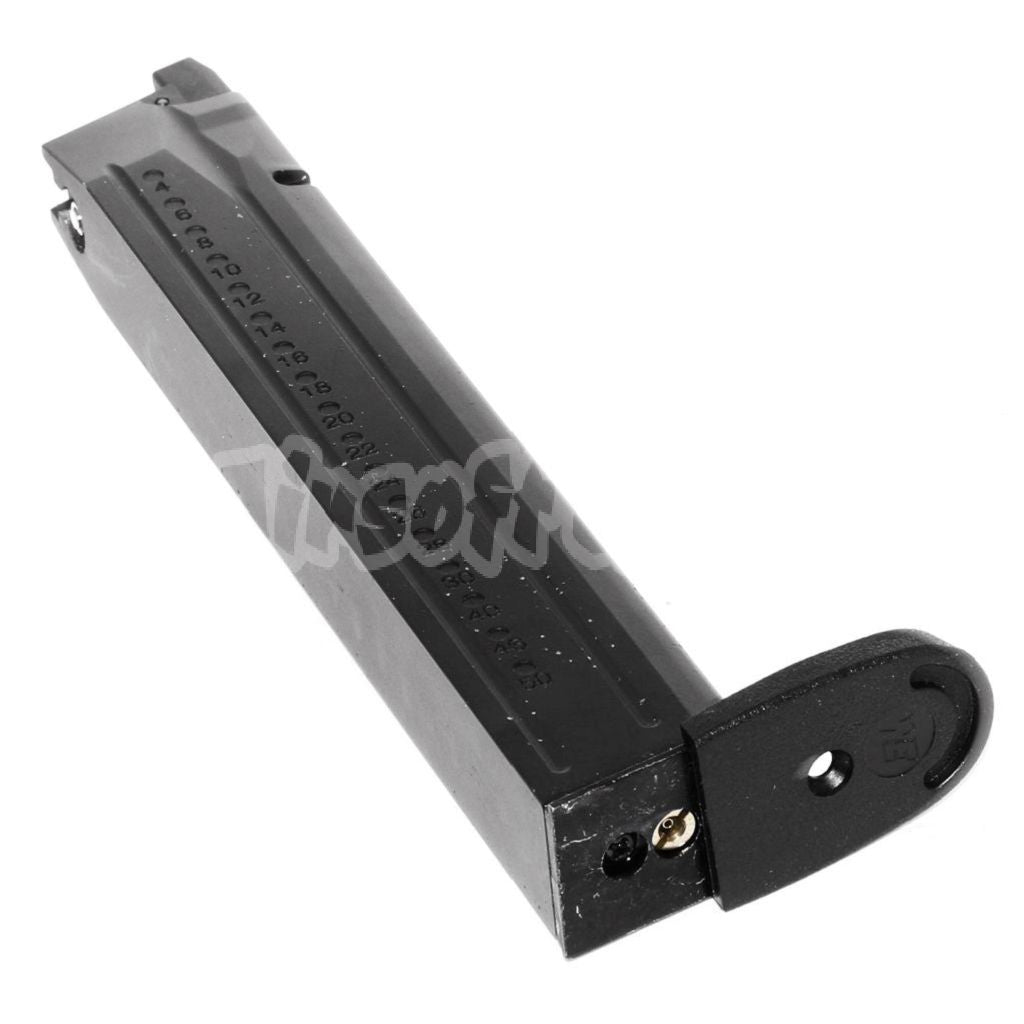 Airsoft WE (WE-TECH) 50rd Long Type Gas Magazine for WE Toucan Big Bird M&P Series GBB Pistol Black