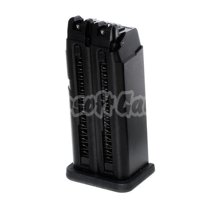 Airsoft WE (WE-TECH) 40rd Gas Magazine for WE G19 Double Barrel Series GBB Pistol Black