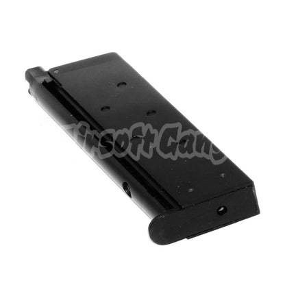 WE (WE-TECH) 16rd Gas Magazine for EMG SAI Red / AW NE Series / WE Single Stack 1911 GBB Pistol Airsoft Black