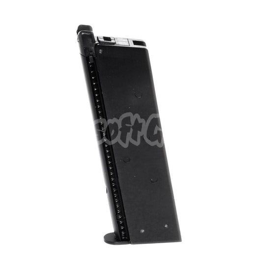 WE (WE-TECH) 16rd Gas Magazine for EMG SAI Red / AW NE Series / WE Single Stack 1911 GBB Pistol Airsoft Black