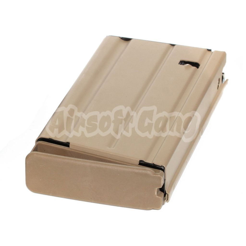 Airsoft WE (WE-TECH) 31rd Gas Magazine for WE SCAR-H MK17 GBB Rifle Tan