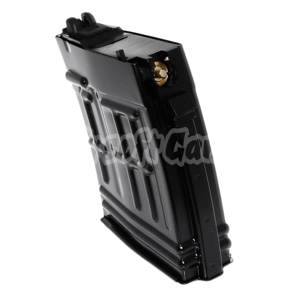 Airsoft WE (WE-TECH) 21rd Gas Magazine for WE ACE VD SVD Series GBB Rifle Black