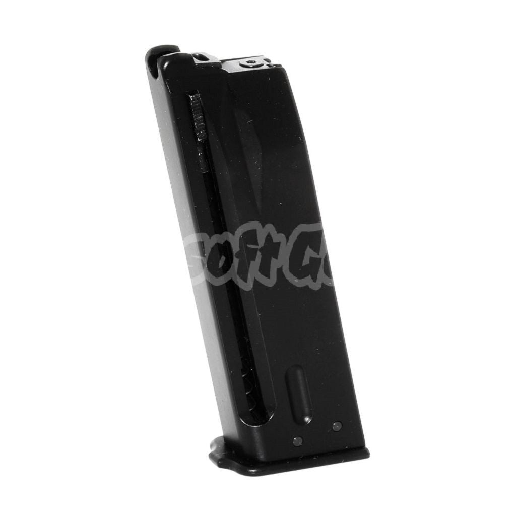 Airsoft WE (WE-TECH) 20rd Gas Magazine for WE Hi-Power BROWNING MK3 GBB Pistol Black