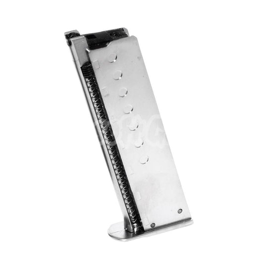 Airsoft WE (WE-TECH) 14rd Gas Magazine for WE P38 Series GBB Pistol Silver