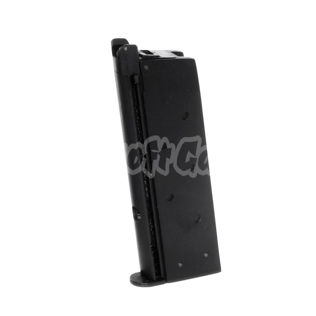 WE (WE-TECH) 13rd Gas Magazine for AW COMPACT NE10 Series / WE Single Stack Mini 1911 GBB Pistol Airsoft Black