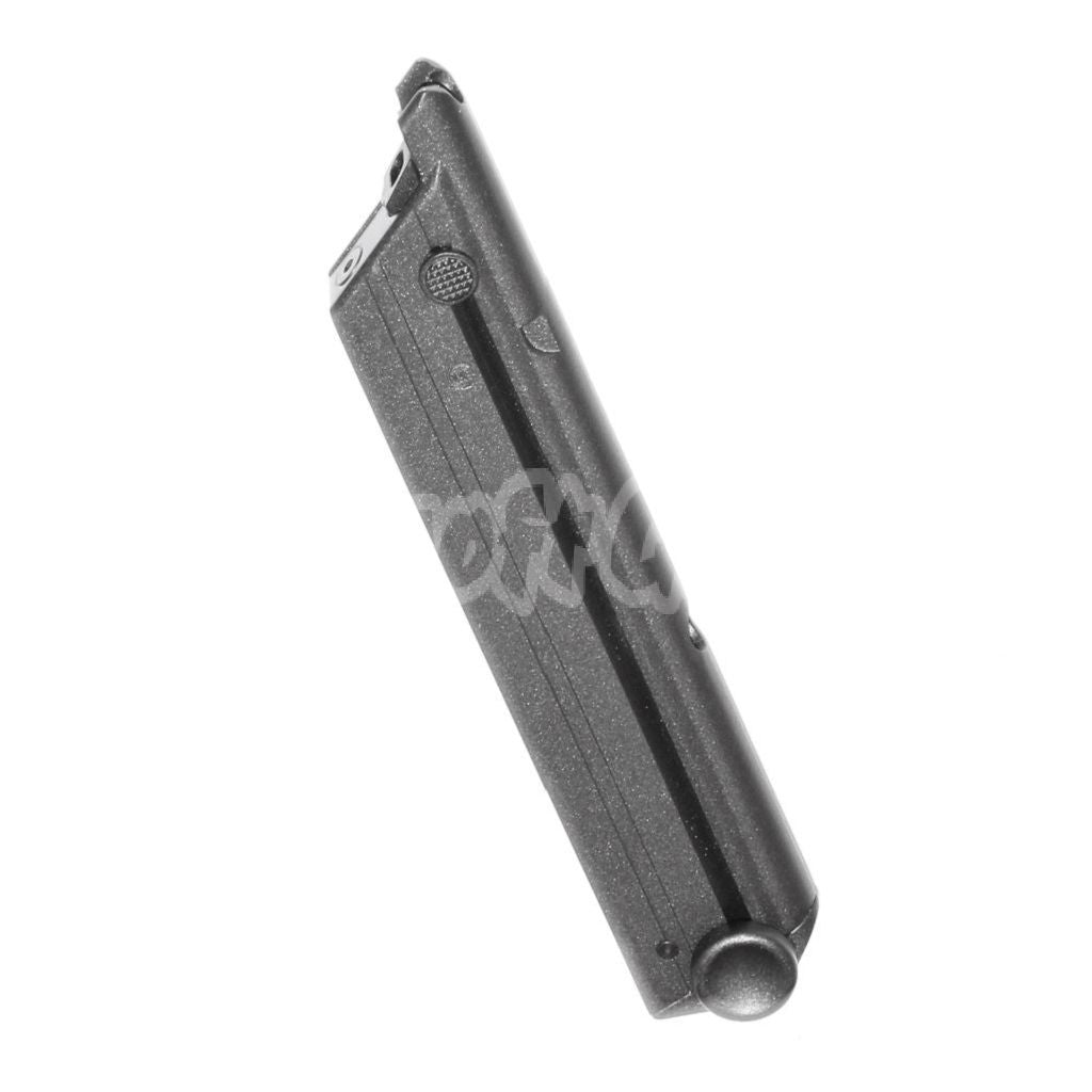 Airsoft WE (WE-TECH) 15rd Gas Magazine for Armorer Works A180 Blaster WE P08 Luger GBB Pistol Black