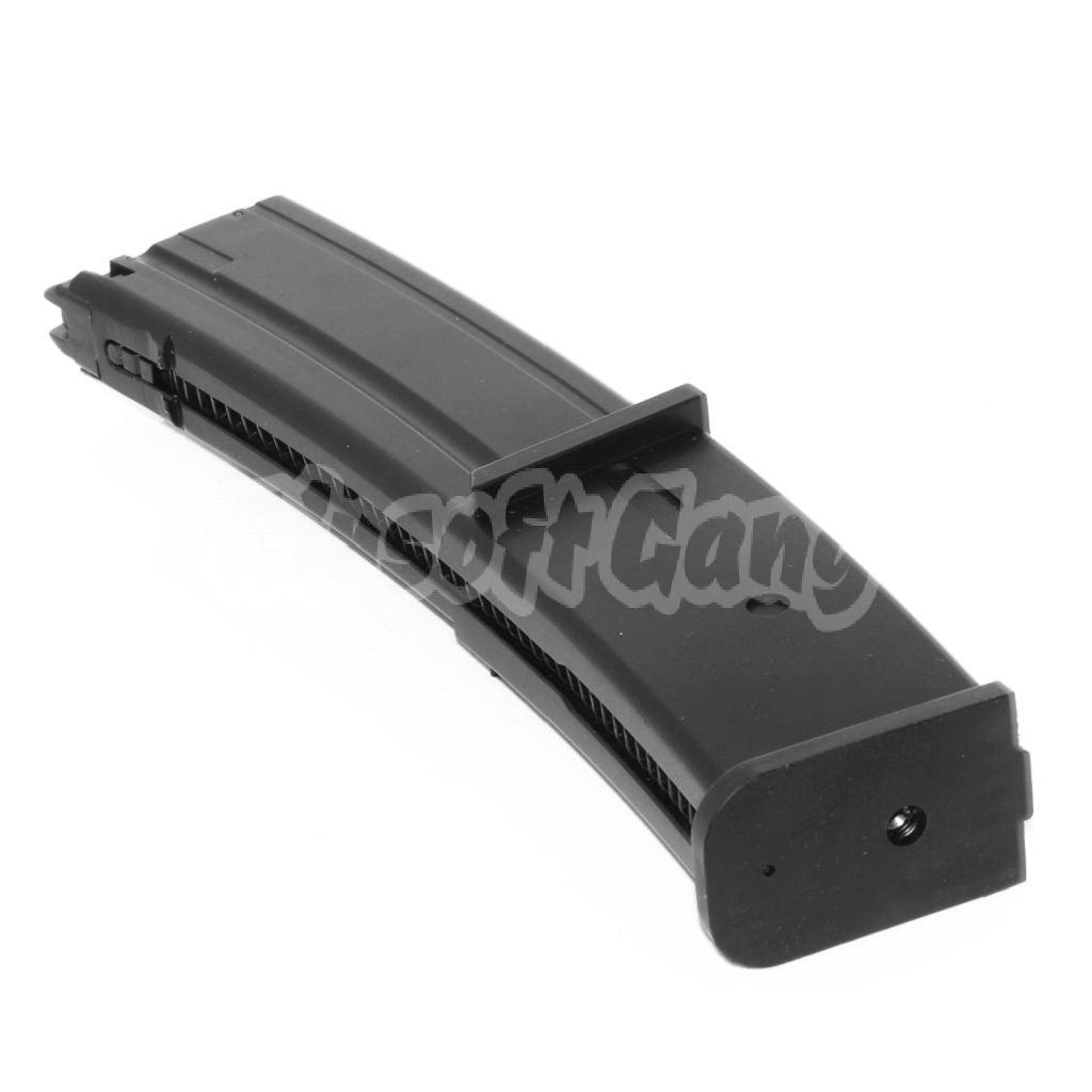 Airsoft WE (WE-TECH) 44rd Gas Magazine for WE SMG-8 MP7 Series GBB SMG Black