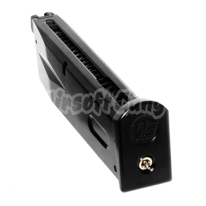 Airsoft WE (WE-TECH) 26rd Gas Magazine for AW MB Series / KJW / Tokyo Marui / WE M9 M92 GBB Pistol Black