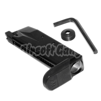 WE (WE-TECH) 23rd Co2 Magazine for STANDARD and COMPACT P99 Series GBB Pistol Black