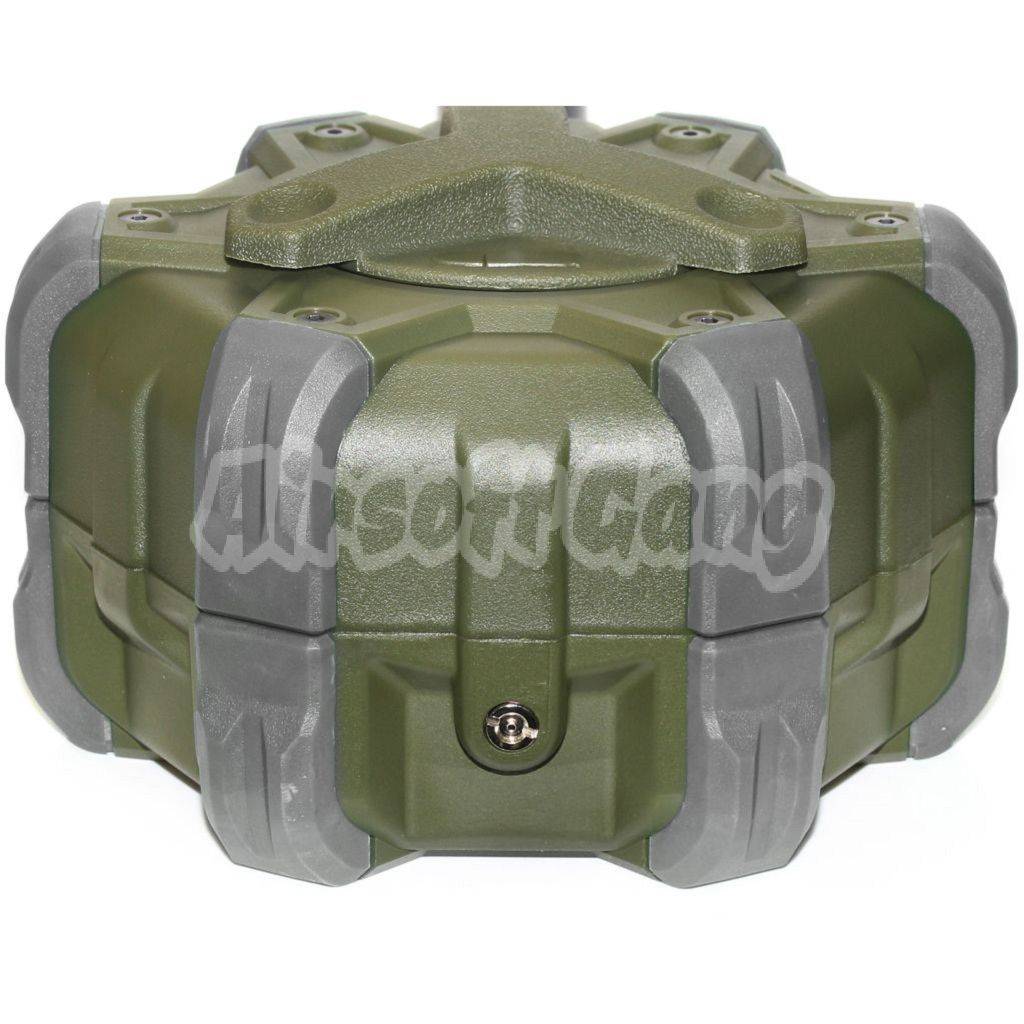 Airsoft WE 350rd Gas Drum Magazine for ISSC M22 / EMG SAI BLU / APS / ARMY / BELL / UMAREX / Elite force / VFC / AW / WE / Tokyo Marui G17 G18C G-Series GBB Pistol Black/OD/Grey