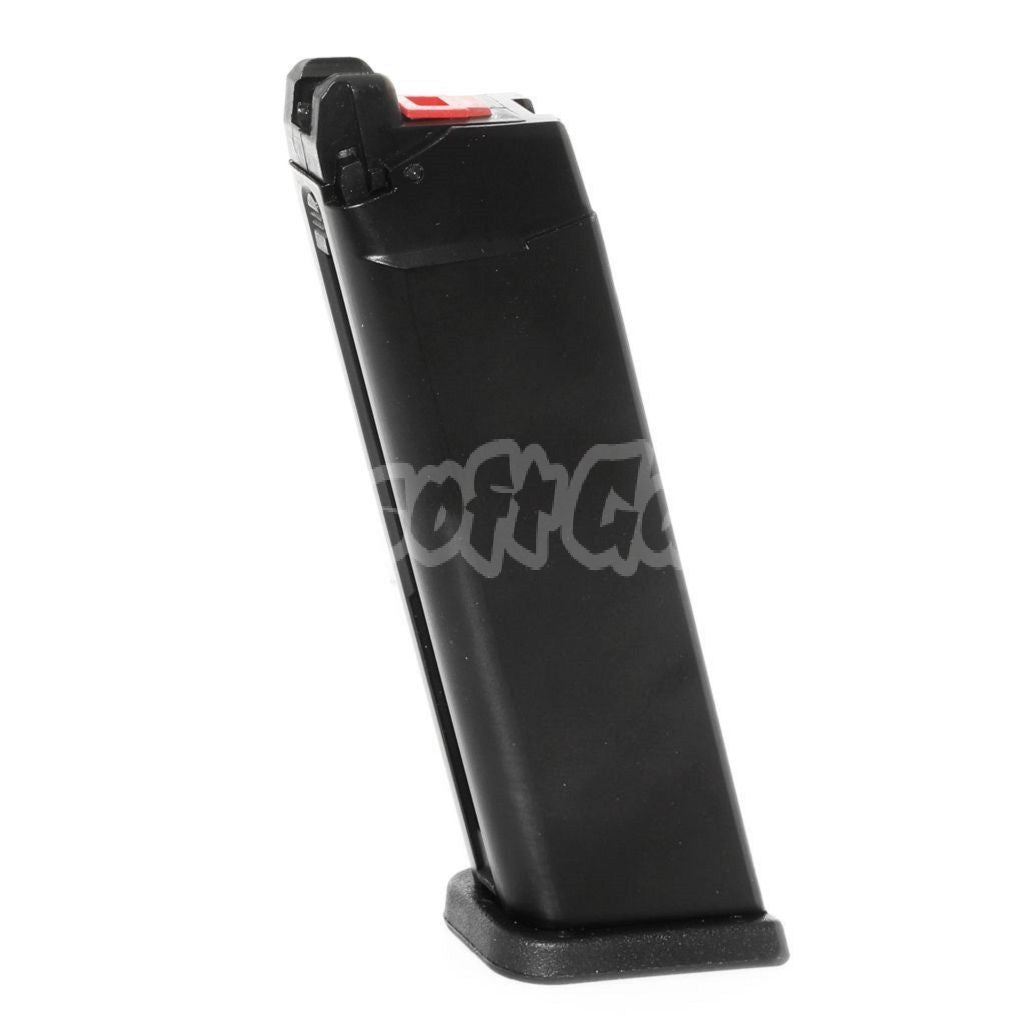 WE (WE-TECH) 26rd Galaxy Gas Magazine for WE MOS Optic Ready Slide Version EMG SAI BLU AW VX7 VX9 G17 G19 GBB Pistol Black