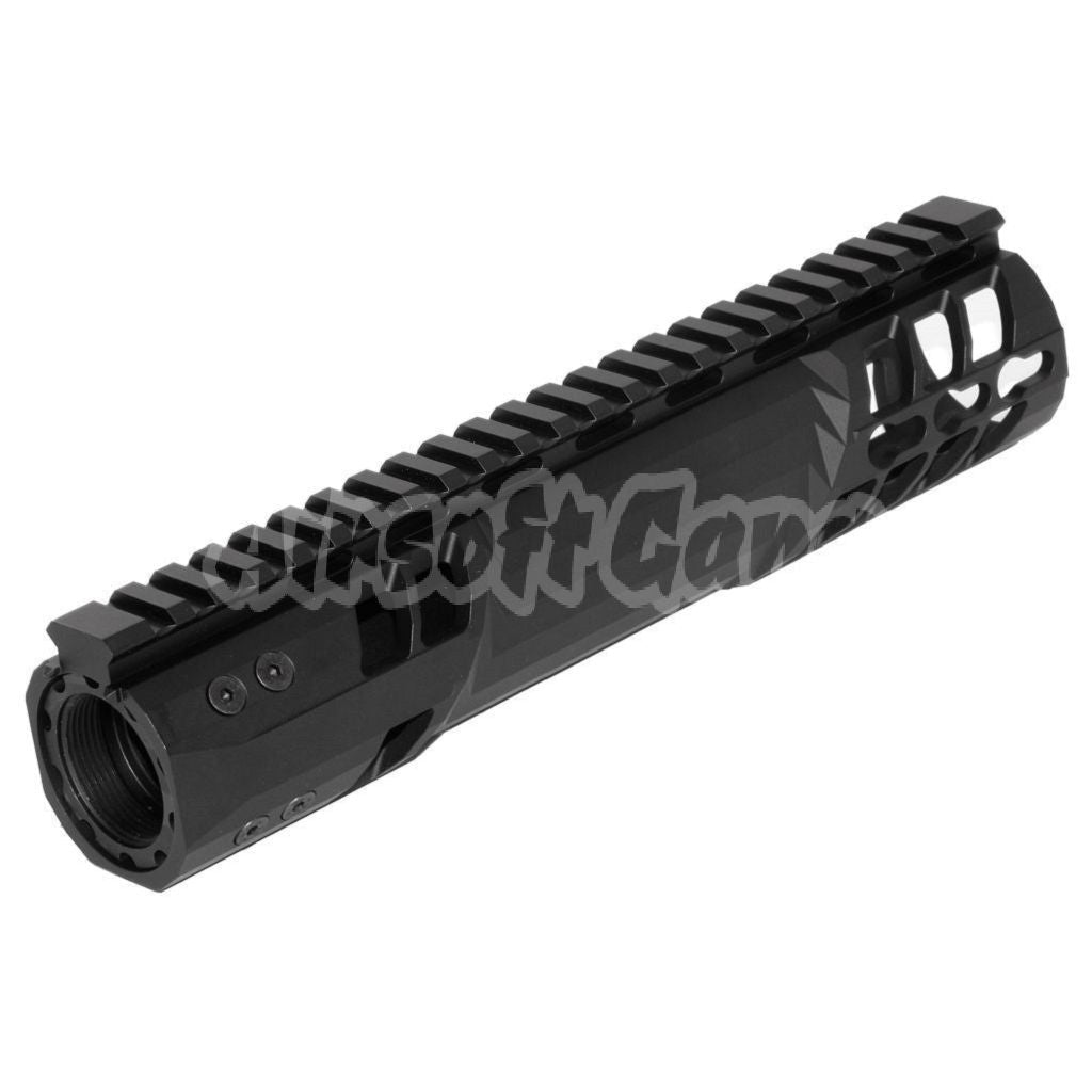 Airsoft APS EMG Licensed F1 C7K Style 9.75" Inches BDR Keymod Handguard Rail System for M4 M16 AEG Anodized Black