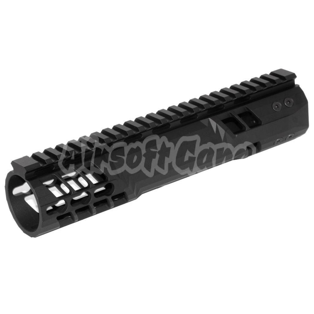 Airsoft APS EMG Licensed F1 C7K Style 9.75" Inches BDR Keymod Handguard Rail System for M4 M16 AEG Anodized Black