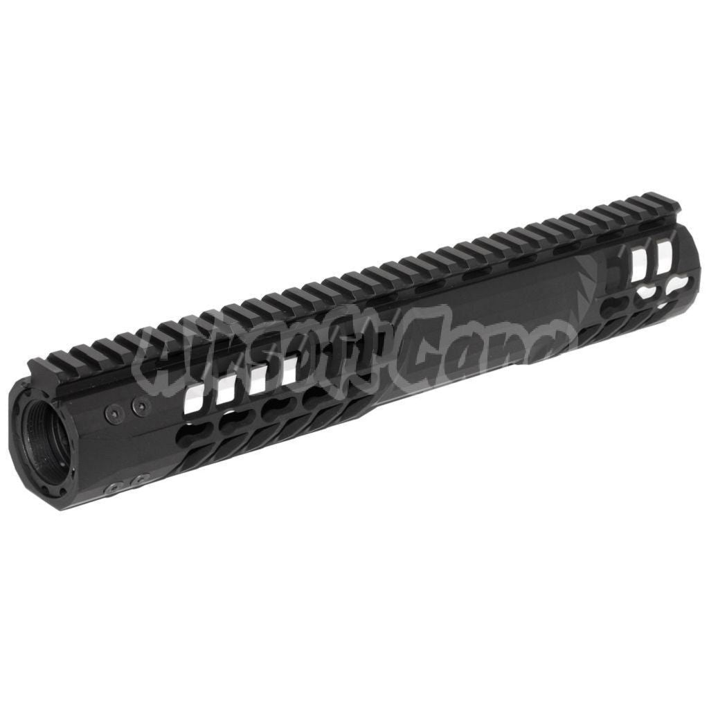 Airsoft APS EMG Licensed F1 C7K Style 12.75" Inches BDR Keymod Handguard Rail System for M4 M16 AEG Anodized Black