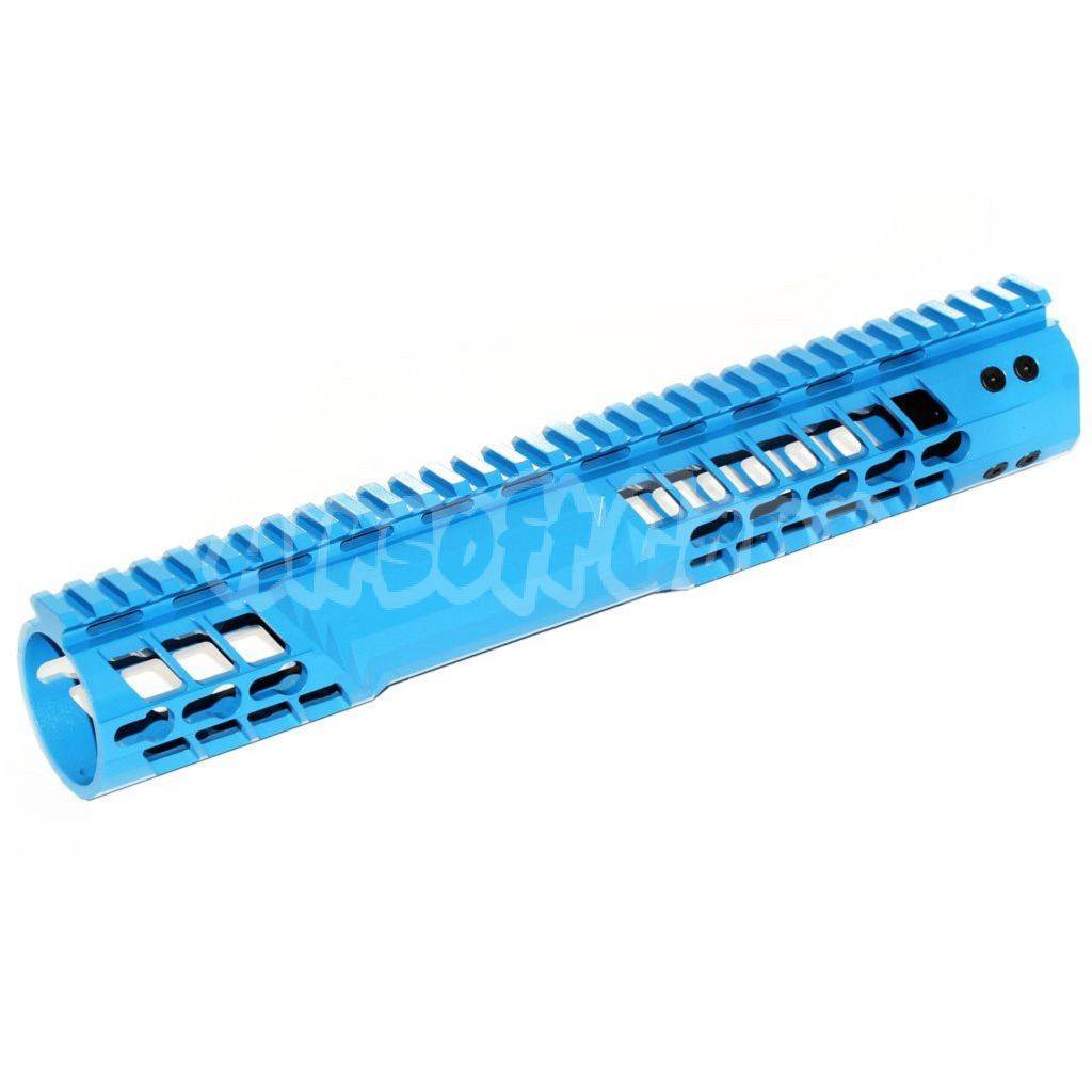 Airsoft APS EMG Licensed F1 C7K Style 12.75" Inches BDR Keymod Handguard Rail System for M4 M16 AEG Blue